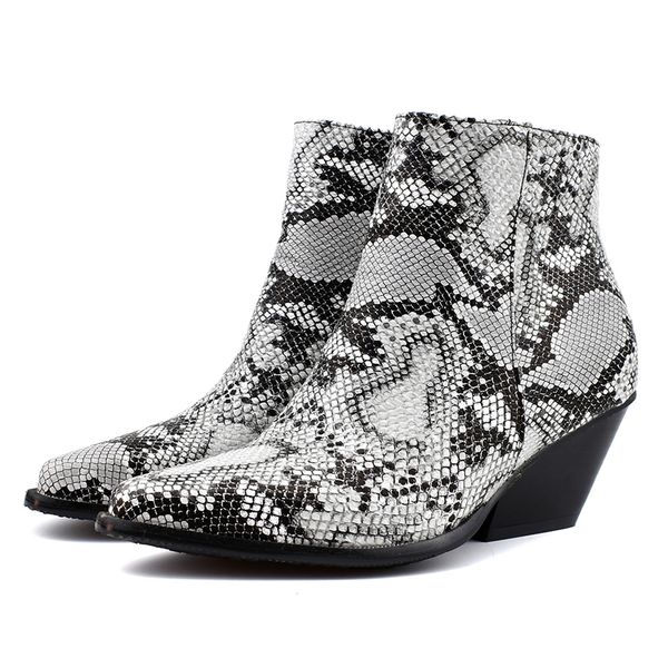 wholesale shoes woman boots snake ankle boots spike heels women shoes autumn winter boots inner zip ladies booties large size 34-48, Black
wholesale shoes woman boots snake ankle boots spike heels women shoes autumn winter boots inner zip ladies booties large size 34-48, Black