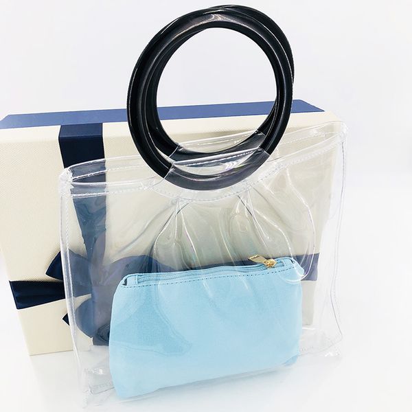 2020 summer new transparent jelly bag temperament wild pvc beach bag small portable leisure female
2020 summer new transparent jelly bag temperament wild pvc beach bag small portable leisure female