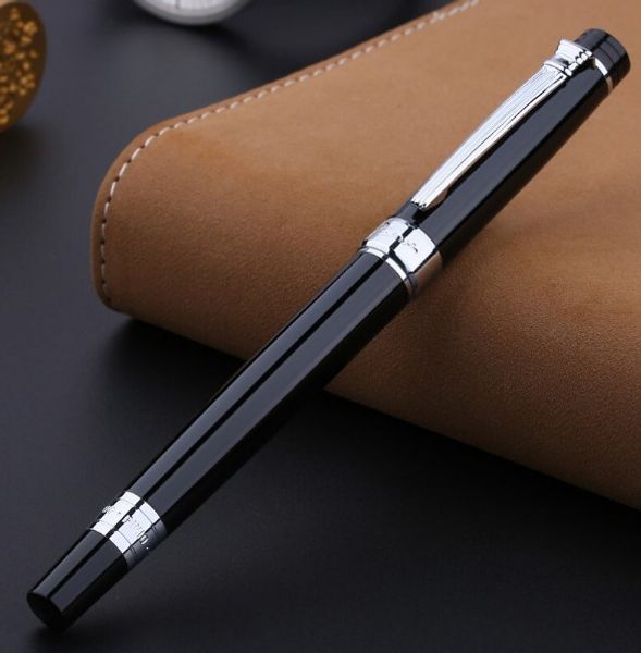 picasso 917 brand black metal fountain pen with silver clip school office stationery luxury writing gift ink pens
picasso 917 brand black metal fountain pen with silver clip school office stationery luxury writing gift ink pens