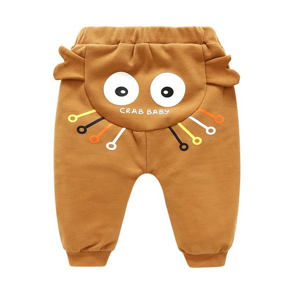

winter baby boys girls guard belly trousers warm high waist cartoon pants infant baby pp pants 3 6 9 12 18 months, Blue