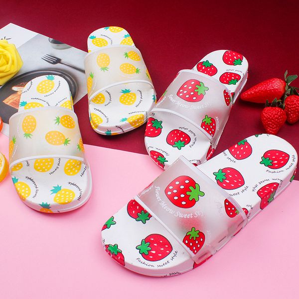 2020 summer slippers shoes women cute fruit jelly color transparent open toe flip flops clear outdoor beach slides sandals, Black
2020 summer slippers shoes women cute fruit jelly color transparent open toe flip flops clear outdoor beach slides sandals, Black
