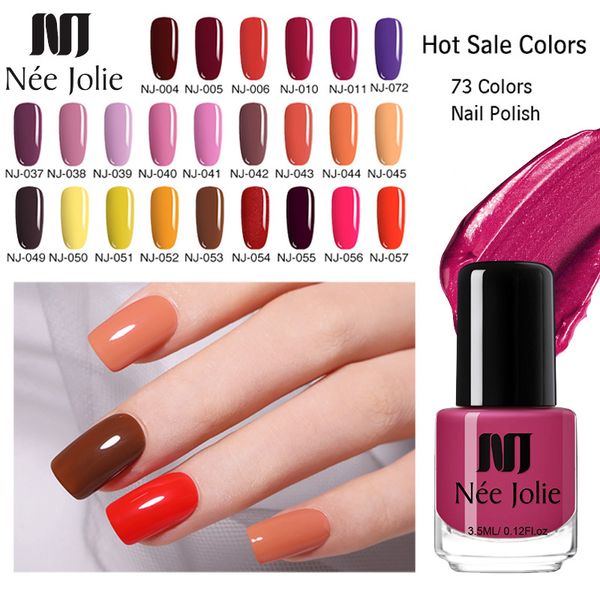 nee jolie 73 colors solid color nail art polish varnish long lasting nail art decoration diy designs nail polish 3.5ml
nee jolie 73 colors solid color nail art polish varnish long lasting nail art decoration diy designs nail polish 3.5ml