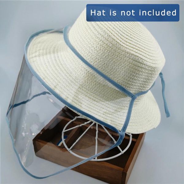 windproof dustproof men women summer sun hat visor with transparent protective shield cover adjustable rope rollable caps, Blue;gray
windproof dustproof men women summer sun hat visor with transparent protective shield cover adjustable rope rollable caps, Blue;gray