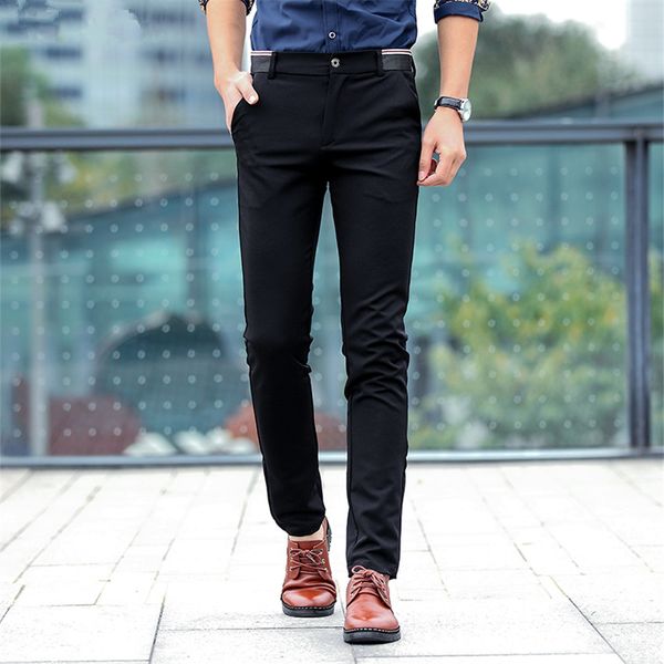 small stretch pants men pure color mens trousers black navy blue 28 - 38 fashion business casual men pants
small stretch pants men pure color mens trousers black navy blue 28 - 38 fashion business casual men pants
