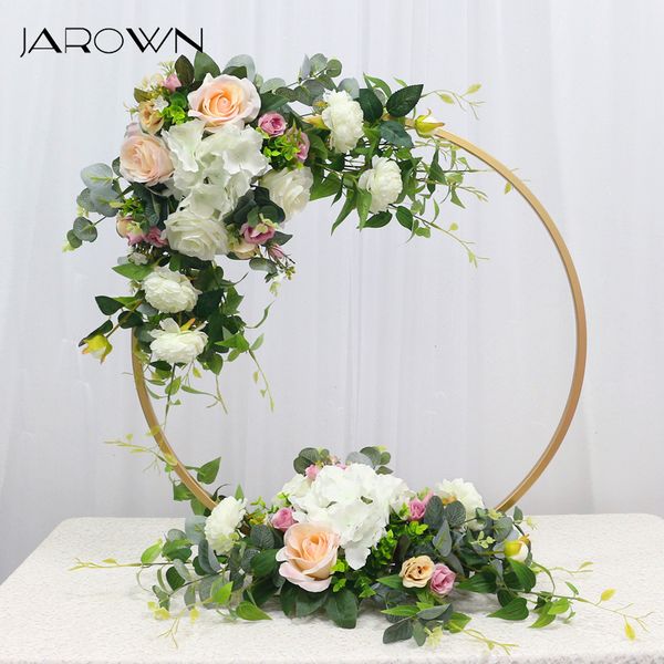 jarown new wedding party table centerpiece flower stand artificial flowers home round backdrop frame shelf decoration accessory
jarown new wedding party table centerpiece flower stand artificial flowers home round backdrop frame shelf decoration accessory