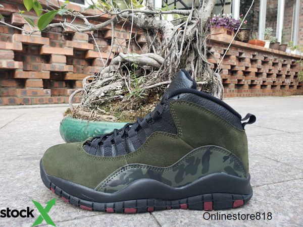 new 10 x olive green dark black men jordon basketball shoes sports sneakers 10s trainers outdoor wholesale size 7-13
new 10 x olive green dark black men jordon basketball shoes sports sneakers 10s trainers outdoor wholesale size 7-13