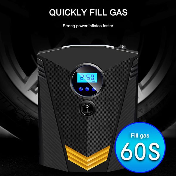 120w car portable air compressor pump digital tire inflator 150 psi auto air pump for car motorcycle led light tire
120w car portable air compressor pump digital tire inflator 150 psi auto air pump for car motorcycle led light tire