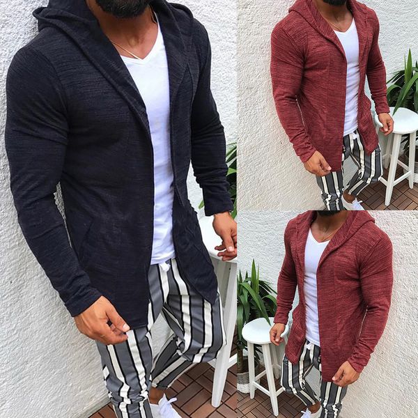 2019 new men's autumn cardigan sweaters male casual knitted sweater coat solid color long sleeve slim fit outerwear, White;black
2019 new men's autumn cardigan sweaters male casual knitted sweater coat solid color long sleeve slim fit outerwear, White;black