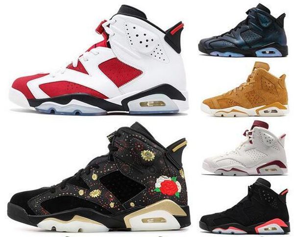 2019 new bred mens 6 6s basketball shoes tinker unc black cat white infrared red carmine mens designer trainer sport sneaker size 7-13
2019 new bred mens 6 6s basketball shoes tinker unc black cat white infrared red carmine mens designer trainer sport sneaker size 7-13