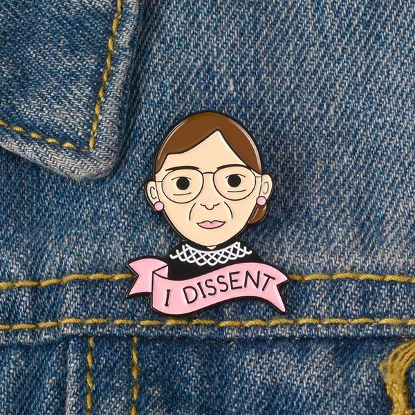 portrait enamel lapel pin kindly mother brooch i dissent badge accessories women face wearing glasses jewelry gift for love your mom, Gray
portrait enamel lapel pin kindly mother brooch i dissent badge accessories women face wearing glasses jewelry gift for love your mom, Gray