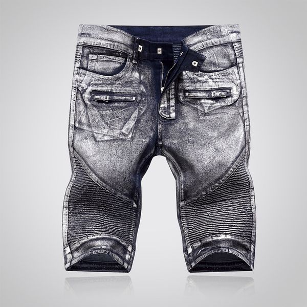 summer loose men short jeans denim trousers men's shorts jeans pants fashion casual men jeans skinny denim shorts, Blue 
summer loose men short jeans denim trousers men's shorts jeans pants fashion casual men jeans skinny denim shorts, Blue