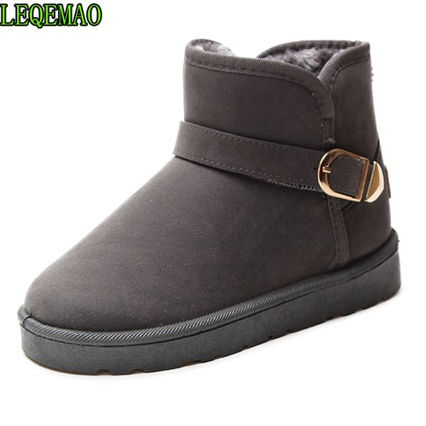 2019 women snow boots winter fur ankle boot female bowtie warmer plush suede rubber flat slip on fashion platform ladies shoes, Black
2019 women snow boots winter fur ankle boot female bowtie warmer plush suede rubber flat slip on fashion platform ladies shoes, Black