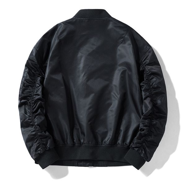 xiang dai chun autumn thin men baseball collar embroidery air force one flight coat large size casual jacket, Black;brown
xiang dai chun autumn thin men baseball collar embroidery air force one flight coat large size casual jacket, Black;brown