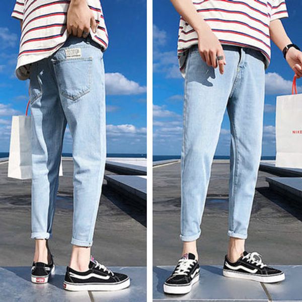 fashionable jeans for men popular baggy wide leg drop straight leg beggar student fashion dad pants, Blue
fashionable jeans for men popular baggy wide leg drop straight leg beggar student fashion dad pants, Blue