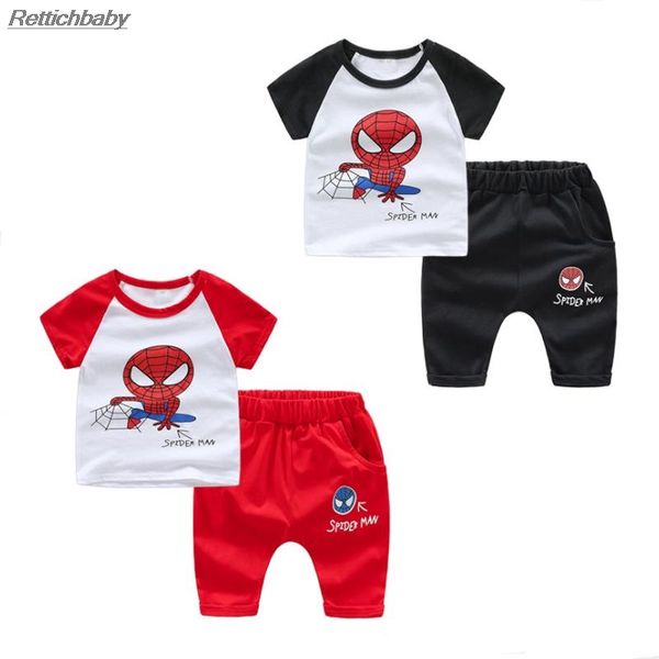 baby boys girls t-shirt+ pants sets for kids short sleeve+ pants children cartoon clothes set 2-5y, White 
baby boys girls t-shirt+ pants sets for kids short sleeve+ pants children cartoon clothes set 2-5y, White