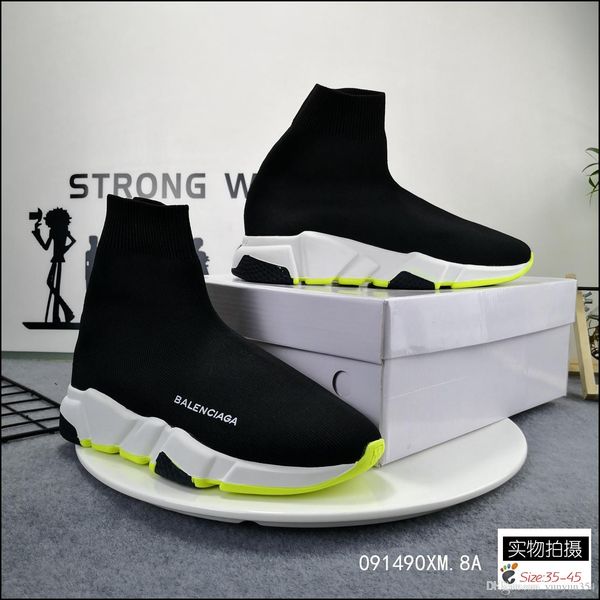 new sock shoe speed trainer casual shoes sneakers speed trainer socks race black shoes men women shoes size eur 36-45
new sock shoe speed trainer casual shoes sneakers speed trainer socks race black shoes men women shoes size eur 36-45