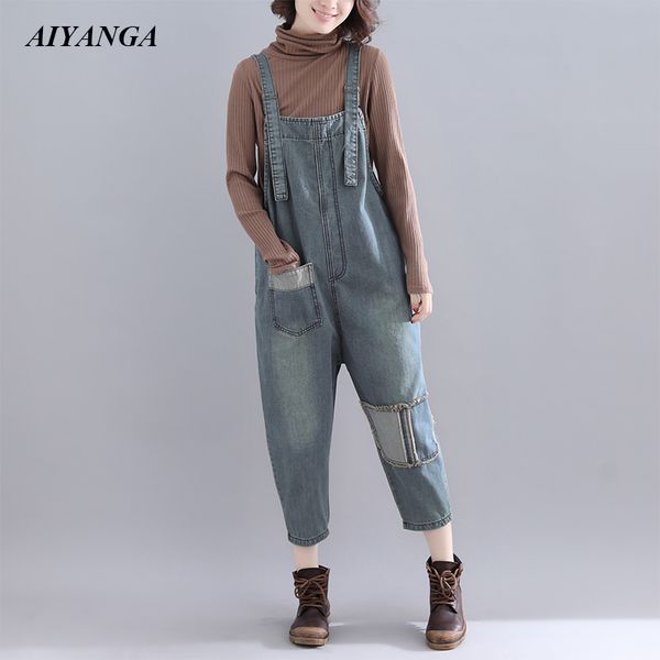 new fashion women strap jeans 2019 spring overalls pants casual denim trousers looses plus size jeans female l xl 2xl, Blue
new fashion women strap jeans 2019 spring overalls pants casual denim trousers looses plus size jeans female l xl 2xl, Blue