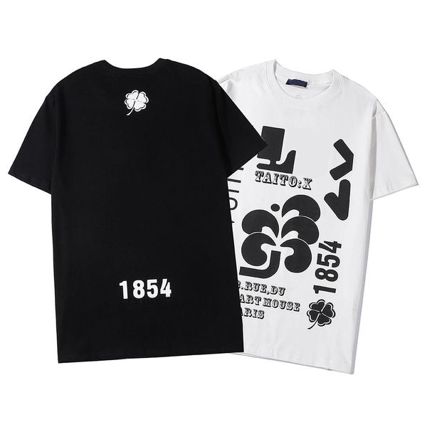 20ss four leaf clove men t shirt 1854 series logo designer summer tee with letters luxury short-sleeved pullover t-shirt clothes s-2xl
20ss four leaf clove men t shirt 1854 series logo designer summer tee with letters luxury short-sleeved pullover t-shirt clothes s-2xl