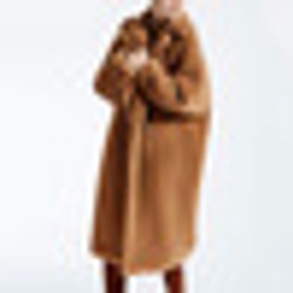 new fashion luxury coat women teddy bear feel plain color classy oversized celebrity faux fur long coats overcoat outerwear lady, Black
new fashion luxury coat women teddy bear feel plain color classy oversized celebrity faux fur long coats overcoat outerwear lady, Black