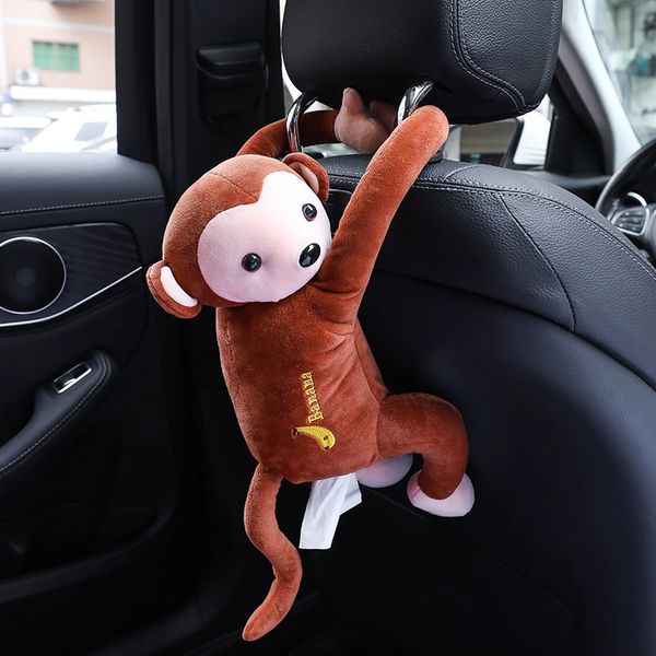 creative cartoon monkey home office car hanging paper napkin tissue box cover holder portable paper box
creative cartoon monkey home office car hanging paper napkin tissue box cover holder portable paper box