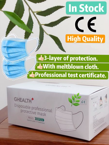 in stock 50 pcs high standard disposable 3-layers face mask anti-dust blocking air pollution face mask supplier fast delivery
in stock 50 pcs high standard disposable 3-layers face mask anti-dust blocking air pollution face mask supplier fast delivery
