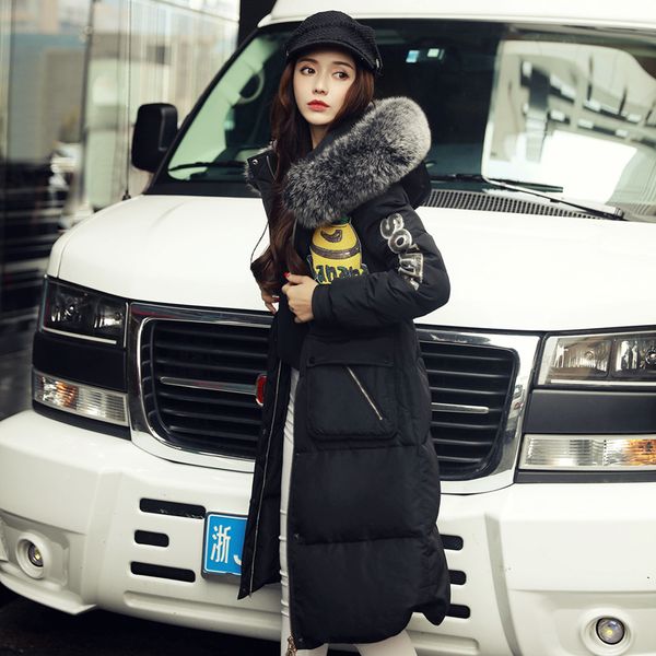 fashion real collar winter down coats outerwear women white duck down jackets 2018 autumn winter new collection, Black
fashion real collar winter down coats outerwear women white duck down jackets 2018 autumn winter new collection, Black