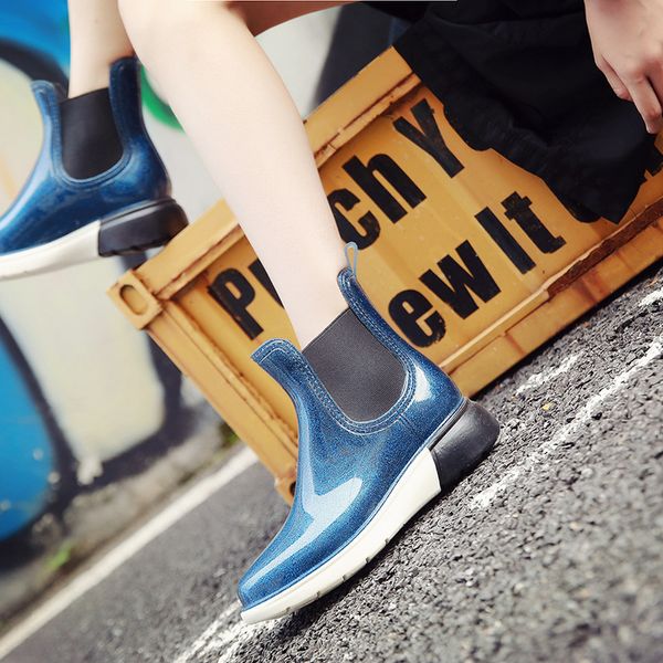 fashion rain boots female short tube rain boots non-slip comfortable waterproof shoes four seasons rubber shoes, Black
fashion rain boots female short tube rain boots non-slip comfortable waterproof shoes four seasons rubber shoes, Black