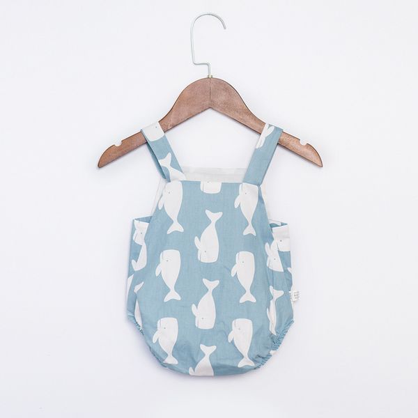 Everweekend Ins Hot Baby Boys Girls Suspender Button Cute Print Whale Cartoon Rompers Summer Fashion Infant Toddler Romper Clothing
Everweekend Ins Hot Baby Boys Girls Suspender Button Cute Print Whale Cartoon Rompers Summer Fashion Infant Toddler Romper Clothing