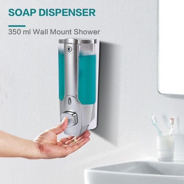 350ml hand soap shampoo dispenser wall mount shower liquid dispensers containers for bathroom washroom
350ml hand soap shampoo dispenser wall mount shower liquid dispensers containers for bathroom washroom