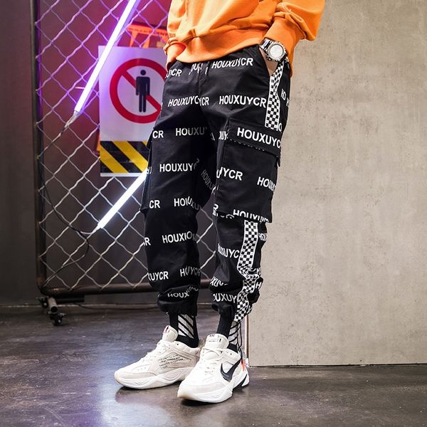 men streetwear side striped joggers pants 2020 mens hip hop checkerboard pockets sweatpants black trousers track pants
men streetwear side striped joggers pants 2020 mens hip hop checkerboard pockets sweatpants black trousers track pants