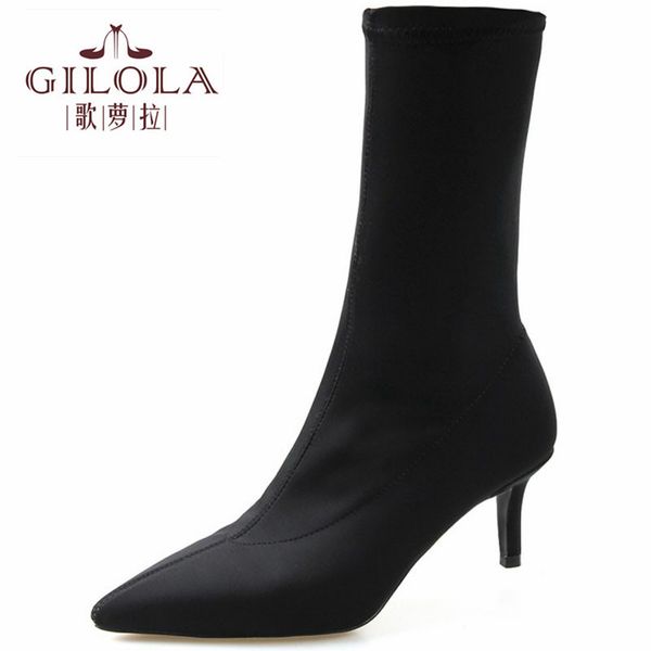 new autumn winter fashion women ankle boots high heel slip on platform women short boots #y0076732y, Black
new autumn winter fashion women ankle boots high heel slip on platform women short boots #y0076732y, Black