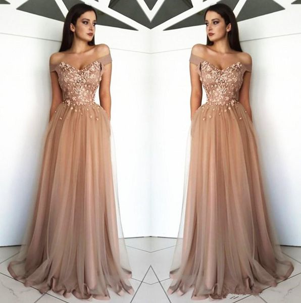 long champagne evening dresse 2020 design new off shoulder floral appliques tulle floor length party gowns robe de soiree custom made, Black;red
long champagne evening dresse 2020 design new off shoulder floral appliques tulle floor length party gowns robe de soiree custom made, Black;red