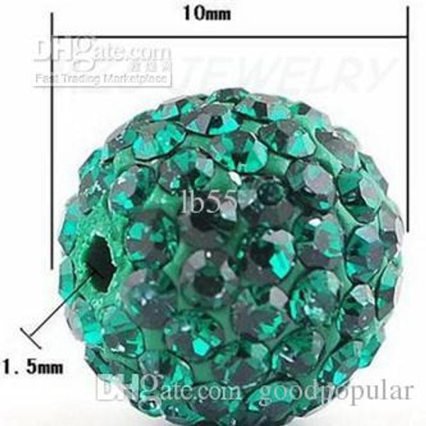 new green 200pcs/lot 10mm micro pave cz crystal disco ball beads.ball gemstone bead. hot
new green 200pcs/lot 10mm micro pave cz crystal disco ball beads.ball gemstone bead. hot