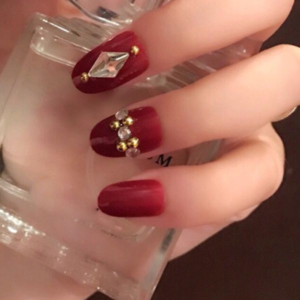 24pcs/set fake nails tips crystal finish wedding brides nail art tips decor zg88, Black
24pcs/set fake nails tips crystal finish wedding brides nail art tips decor zg88, Black