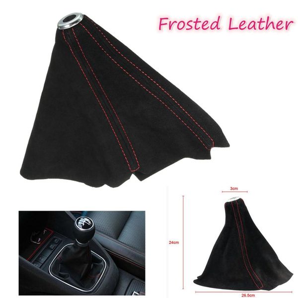 universal black car gear shift collars gear shift knob boot head dust-proof cover frosted leather car styling
universal black car gear shift collars gear shift knob boot head dust-proof cover frosted leather car styling