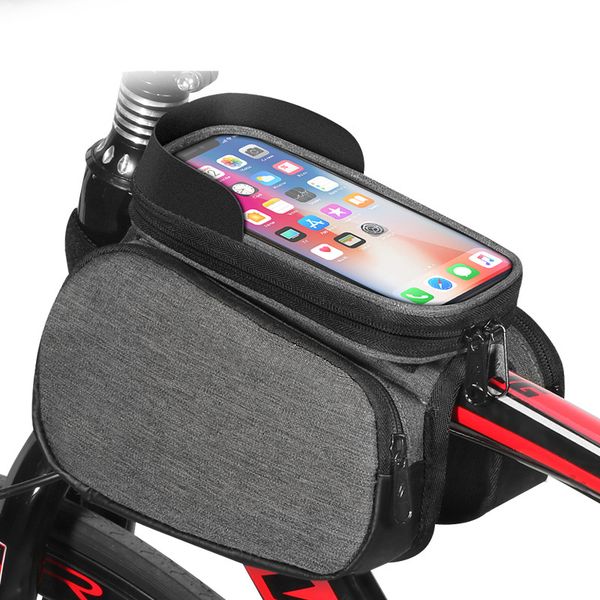 bike bagtouch screen head cell mobile phone pouch bags front frame tube cycling pouch bicycle pannier luggage basket
bike bagtouch screen head cell mobile phone pouch bags front frame tube cycling pouch bicycle pannier luggage basket