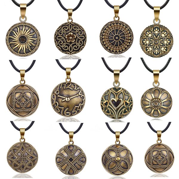 eudora 13 style harmony ball vintage bronze pendant necklace ball mexican pregnant bola for women fashion mother jewelry gift, Silver
eudora 13 style harmony ball vintage bronze pendant necklace ball mexican pregnant bola for women fashion mother jewelry gift, Silver