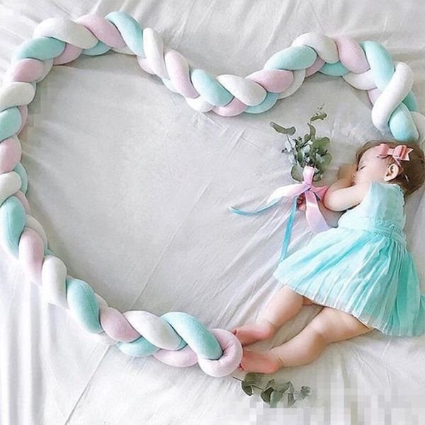 1m/2m/2.5m/3m/3.5m/4m bed bumper bumpers in the crib kids for new born baby pillow cushion cot room infant braid knot bumerps
1m/2m/2.5m/3m/3.5m/4m bed bumper bumpers in the crib kids for new born baby pillow cushion cot room infant braid knot bumerps