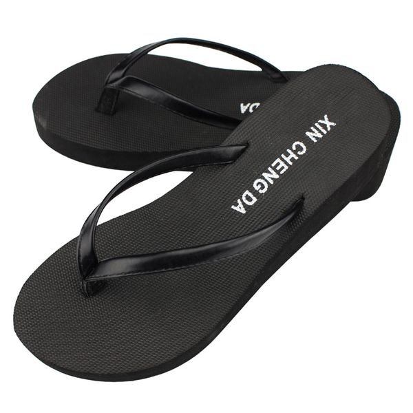 casual women's sandals summer girls open toe wedge platform flip flops women beach shoes slippers female fashion hot, Black
casual women's sandals summer girls open toe wedge platform flip flops women beach shoes slippers female fashion hot, Black