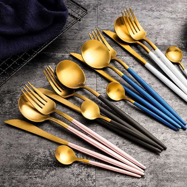 restround red gold black tableware cutlery set stainless steel knife fork and spoon set golden color knife fork and spoon set
restround red gold black tableware cutlery set stainless steel knife fork and spoon set golden color knife fork and spoon set
