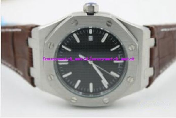 2 colors men watch 41mm automatic black dial 15400or.oo.d002cr.01 black brown leather strap luxury watch ing, Slivery;brown
2 colors men watch 41mm automatic black dial 15400or.oo.d002cr.01 black brown leather strap luxury watch ing, Slivery;brown