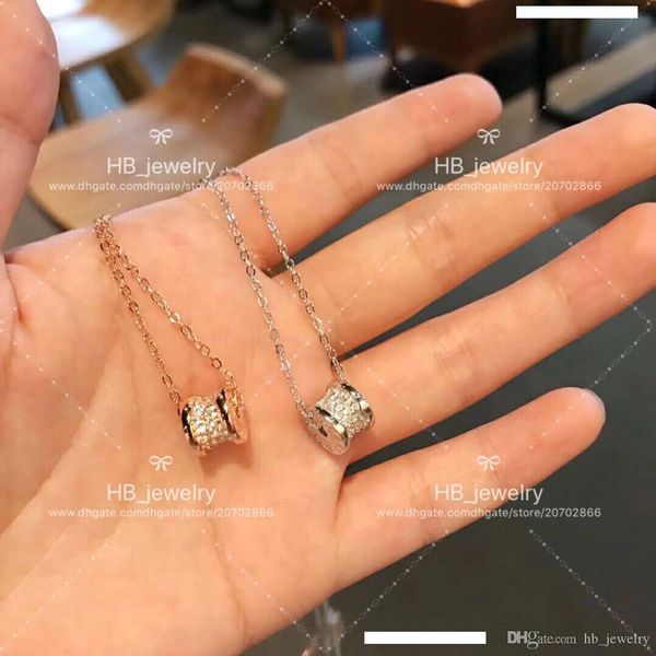 popular fashion brand high version mini diamond spring necklace for lady design women party wedding lovers gift luxury jewelry with box, Silver
popular fashion brand high version mini diamond spring necklace for lady design women party wedding lovers gift luxury jewelry with box, Silver