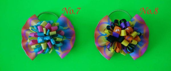 16 blessing girl boutique 4" loopy puffs fireworks hair bow colorful elastic, Slivery;white
16 blessing girl boutique 4" loopy puffs fireworks hair bow colorful elastic, Slivery;white