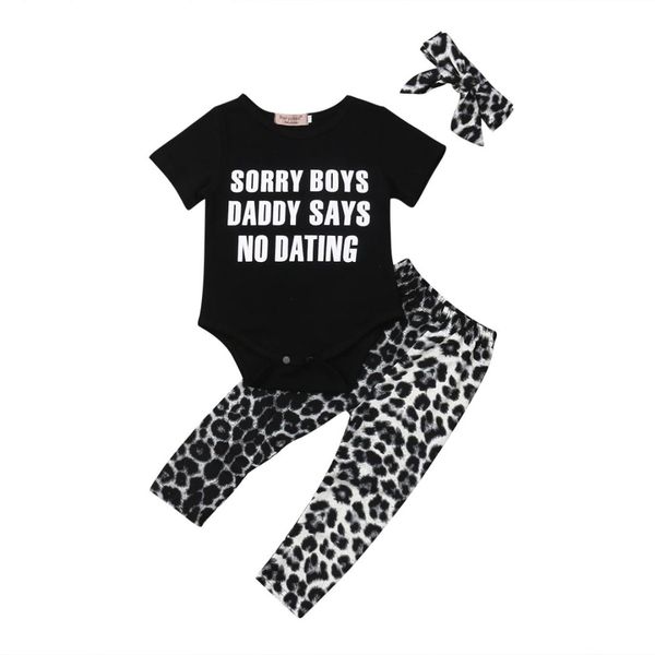 newborn baby girl clothes short sleeve romper leopard pants 3pcs cotton outfit set 0-24m, White
newborn baby girl clothes short sleeve romper leopard pants 3pcs cotton outfit set 0-24m, White