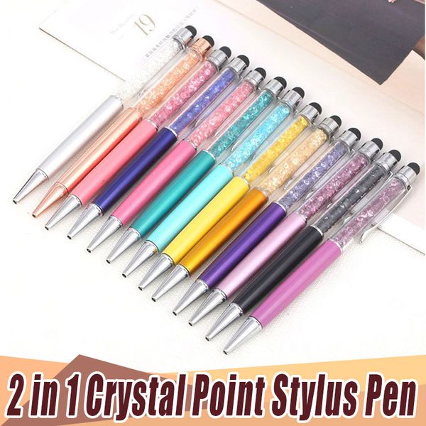 mutlti-function touch pen luxury diamond crystal point 2 in 1 touch screen rhinestones capacitive stylus ball pen for mobile phones
mutlti-function touch pen luxury diamond crystal point 2 in 1 touch screen rhinestones capacitive stylus ball pen for mobile phones
