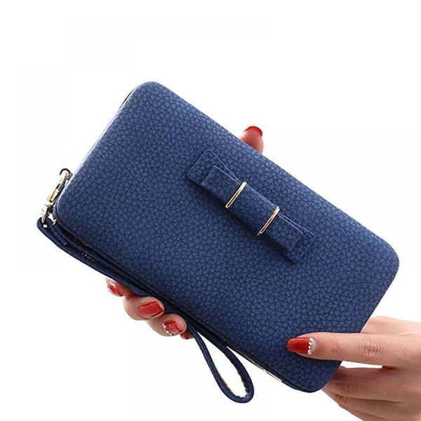 colorful bowknot pendant pu leather long casual women's clutch handbag women interior slot pocket bag ladies coin wallet purse y190701, Red;black
colorful bowknot pendant pu leather long casual women's clutch handbag women interior slot pocket bag ladies coin wallet purse y190701, Red;black