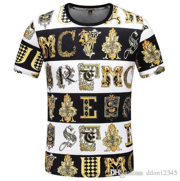 2019 fashion designer mens t shirts vs o-neck short sleeved figure printed tees teenagers summer causal mens clothing, White;black
2019 fashion designer mens t shirts vs o-neck short sleeved figure printed tees teenagers summer causal mens clothing, White;black