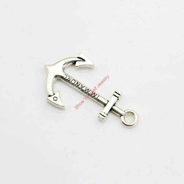 wholesale-antique silver plated anchor manuel charm pendants for jewelry making diy handmade craft 38x21mm, Bronze;silver
wholesale-antique silver plated anchor manuel charm pendants for jewelry making diy handmade craft 38x21mm, Bronze;silver