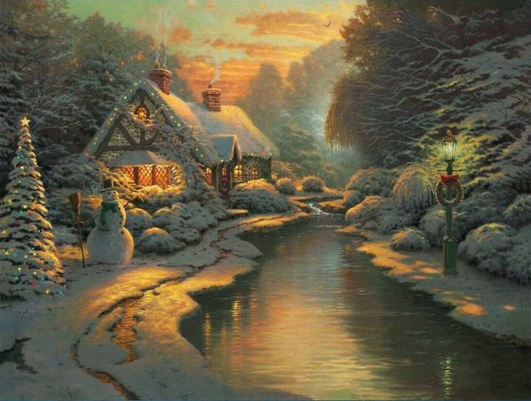 christmas evening home decor handpainted &hd print oil painting on canvas wall art canvas pictures 200316
christmas evening home decor handpainted &hd print oil painting on canvas wall art canvas pictures 200316