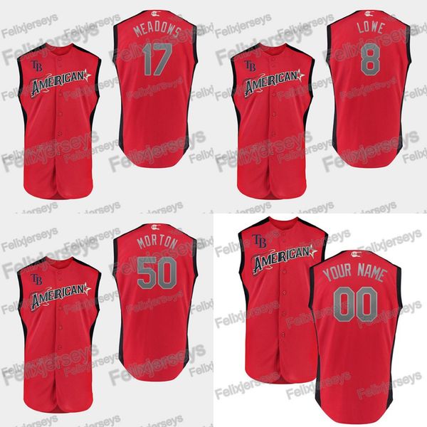 17 Austin Meadows 2019 All-Star American Game Workout Tampa Bay 50 Charlie Morton 8 Brandon Lowe Rays Baseball Jerseys Free Shipping
17 Austin Meadows 2019 All-Star American Game Workout Tampa Bay 50 Charlie Morton 8 Brandon Lowe Rays Baseball Jerseys Free Shipping